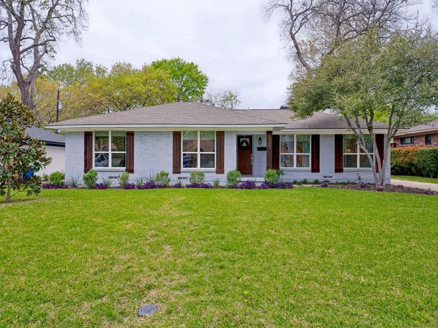 Discover the allure of this exquisite 3-bedroom, 2-bathroom treasure nestled in the highly desirable Lochwood neighborhood of East Dallas—a perfect harmony of elegance and comfort. This tastefully updated home welcomes you with an open-concept layout, featuring beautifully refinished hardwood flooring, fresh modern interior paint, a brand-new kitchen sink adorned with chic hardware, and a custom-designed closet to enhance everyday living. Both the kitchen and bathrooms were thoughtfully remodeled in 2020, bringing a modern touch to the heart of the home. Step outside to enjoy the transformed backyard oasis, flourishing with lush Bermuda grass and the addition of three striking fiery maple trees, offering the ideal setting for tranquility or entertaining loved ones.
 
Complementing the home's charm are recent updates that provide peace of mind, including a fully replaced sewer line, a professionally cleaned and repaired chimney with a custom chimney cap, and a new roof alongside an energy-efficient HVAC system. With every detail carefully considered, this home is truly move-in ready, inviting you to settle in and enjoy a worry-free lifestyle. Don’t let this rare find pass you by—this meticulously cared-for home isn’t just a place to live, but a space for creating cherished memories. Take the first step and make it yours today!