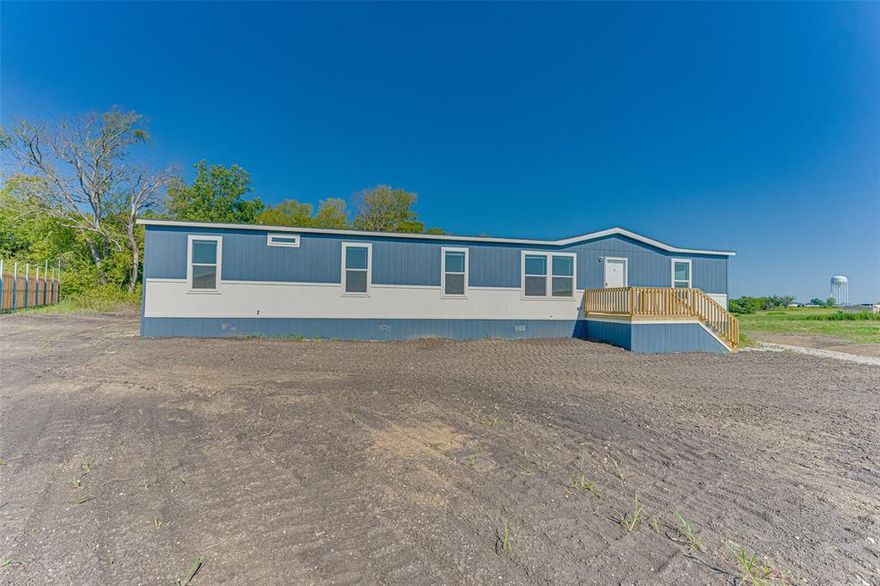 Description: Welcome to country living at its finest! Situated on 3.8 sprawling acres, this beautiful home offers the perfect blend of comfort, space, and freedom. Bring your animals and enjoy all the room you need for a true country lifestyle - without the city limits and with wide-open skies all around. Inside, you'll find over 2,000 sq ft of living space, including four bedrooms, two bathrooms, and two spacious living rooms - ideal for both relaxing and entertaining. The kitchen is a dream with a large island, farmhouse sink, abundant cabinetry, and an oversized pantry that provides storage for everything you need. The primary suite is a private retreat, featuring a huge-walk-in closet and a spa-like bathroom complete with an oversized soaking tub, separate shower, and generous space to unwind. Enjoy outdoor living year-round with large decks in both the front and back of the home - perfect for morning coffee, evening sunsets, or hosting gatherings with family and friends. With acreage to spread out, room for your animals, and the modern comforts you've been looking for, this property is ready to become your new home. See Offer Guidelines in transaction deck (do not change title company) Use New Construction Completed contract form. Additional disclosures (14) in transaction deck must be included with offer.
