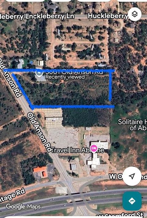 3601 Old Anson Road Abilene TX 79603