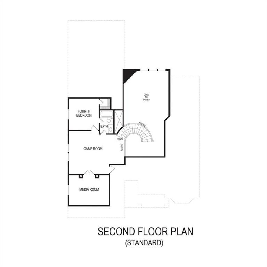 MLS# 20403178 - Built by First Texas Homes - Ready Now! ~ Buyer Incentive!. - Up To $15K Closing Cost Assistance for Qualified Buyers on select inventory! See Sales Counselor for Details! Double entry doors, large porch with white brick! Grand foyer with curved stairs invites you into the large family room and large windows! Cali kitchen & butler's pantry, custom painted cabinets, 5 burner gas cooktop, quartz countertops, custom wood hood & upgraded backsplash make this kitchen a chef's dream! Large, covered patio off of dining - great for entertaining! LVP flooring throughout main living areas, upgraded tiles throughout! Extra interior and exterior lighting along with prewiring in family, media & game room along with automated home system! Great family home with modern light & bright colors throughout!