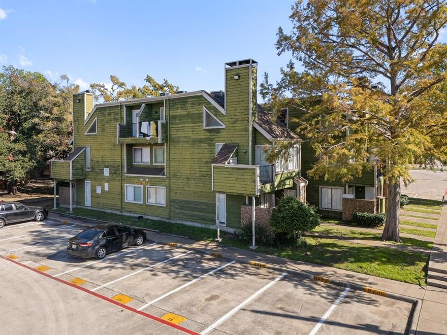 One-of-a-kind condo located in the Richland Trace community, just minutes from shopping centers and major Dallas highways, as well as Richland Community College. This beautifully remodeled 2-bedroom, 2-bathroom condo boasts stunning brand-new laminate flooring and fresh paint throughout. The modern kitchen features natural countertops and a cozy coffee bar and comes equipped with all the necessary appliances, conveniently adjacent to the living room. 

The oversized master bedroom includes a walk-in closet and a full bathroom. The monthly HOA fee covers the condo utilities, excluding electricity, which paid by the tenant or owner. The building is centrally located within the community, which also offers a clubhouse and swimming pools. This entire unit has been remodeled therefore can be significant investment and it's perfect for students or a family looking to save. It's also an excellent option for an investment property with a current tenant in place!