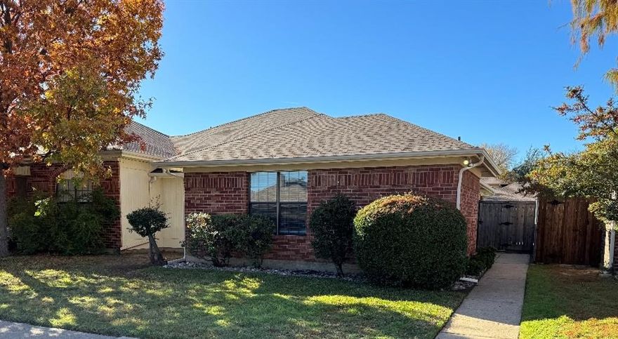 Coppell ISD Newly Renovated Half Duplex has 3 Bedrooms, 2 Baths, 1 car attached garage and 2 additional parking spaces.  New Luxury Vinyl Flooring granite counter-tops, stainless steel appliances, eat-in kitchen, wood burning fireplace, fenced yard and open patio. Very clean and available immediately! Great location, convenient to library, CORE aquatic center, YMCA and shopping and Hwys. 121, 114, I-35, 190-George Bush Frwy. NO SMOKERS  One year+ lease term. Good Credit required or LOE attached to application.