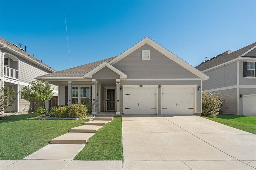 Welcome to 2111 Clear Branch Way in Royse City, a well-kept 3-bedroom, 2-bath home with 1,637 square feet of comfortable living space. The interior features a clean, open layout with wood-look floors, bright natural light, and a smooth flow between the kitchen, dining, and living areas. The primary suite offers a private bath and walk-in closet, while two additional bedrooms provide space for guests, family, or a home office. Outside, the covered porch adds curb appeal and the fenced backyard is ready for relaxing or entertaining. Conveniently located near schools, shopping, and major highways, this home delivers everyday comfort with a practical layout and welcoming feel.