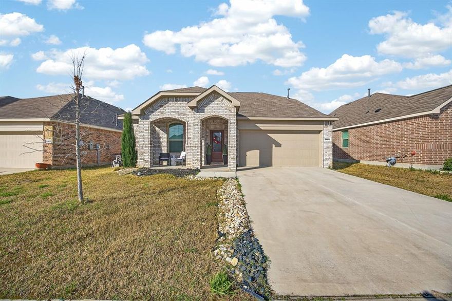 Beautiful home built in 2021 located in the desirable Haslet area, surrounded by shopping, dining, restaurants, and everyday conveniences. The property offers easy access to major highways and expressways, making commuting to nearby cities simple and convenient.
This well-maintained home features 4 spacious bedrooms and 2.5 bathrooms, offering a functional and comfortable layout ideal for both everyday living and entertaining. Built in 2021, the home provides the advantages of modern construction and design, creating a welcoming and practical living space.
Located within the highly regarded Northwest ISD, this property offers both convenience and access to quality schools, making it a great opportunity for buyers seeking comfort, location, and lifestyle.
Buyer and buyer’s agent to verify all information, including measurements and school district.