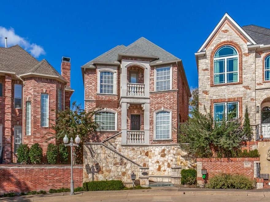 Discover a rare find in Lake Highlands. A beautifully maintained home tucked inside a quiet, gated community where comfort, privacy, and everyday luxury come together. Offering open living spaces and your own private heated pool and spa, just steps from the primary suite. A dramatic two-story entry welcomes you in. The main level is designed for both entertaining and effortless daily living, featuring an open kitchen with granite countertops, a large island, and a convenient butler’s pantry. A full wet bar connects the kitchen to the spacious living room while soaring windows fill the space with natural light and open directly to the courtyard and pool, perfect for hosting friends or enjoying a peaceful weekend at home. The garage also enters at kitchen level, making unloading groceries a breeze. The primary suite, quietly positioned at the back of the home, feels like a true retreat with its cozy fireplace, pool views, two oversized walk-in closets, and spa-inspired bathroom. Upstairs offers two additional bedrooms plus a generously sized media room, ideal for movie nights, hobbies, or guests. The home also features three separate heating zones, a thoughtful benefit for downsizers who want efficiency without sacrificing comfort for visitors. With its zero-lot-line design and close-knit community where neighbors look out for one another, it’s an ideal lock-and-leave home for those who value convenience and peace of mind.This property has been exceptionally maintained, with major updates already completed including a new roof in 2022, water heater replaced in 2019, and HVAC condensers updated in 2022 and 2020, giving buyers peace of mind and move-in confidence. And with the home priced to allow buyers the opportunity to make their own cosmetic updates, you can tailor the finishes to match your personal style while building instant equity. Unbeatable proximity to shopping, parks, hospitals, and major highways. Homes in this community rarely come available!