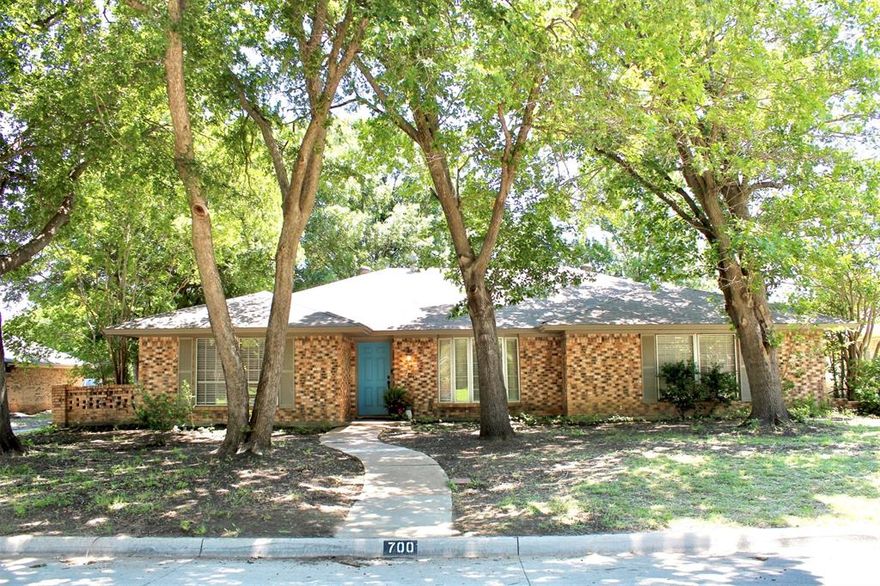 This updated ranch-style gem offers the perfect blend of comfort, style, and functionality. Situated in a highly sought-after neighborhood with no HOA! Spacious, with beautiful mature trees and a sprawling backyard. A rare bonus, the extra lot behind the home provides versatility for your specific needs, whether it's additional parking, a storage unit, or a lush garden retreat.The foundation and roof have been recently replaced, ensuring years of worry-free living. A brand-new gas line installation provides enhanced safety and convenience for all your energy needs. Nestled in a desirable neighborhood, this home is surrounded by lush greenery and boasts excellent access to amenities, shopping, and dining. With Allen ISD's top-rated schools just a stone's throw away, this location combines convenience with exceptional education.This one-of-a-kind property presents a rare opportunity to own a beautiful home in a coveted location. Schedule a showing and make this house your forever home!