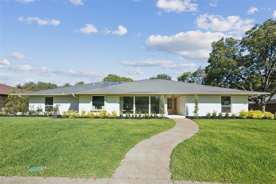 Welcome to 4331 Laren Lane, a modern masterpiece located in the vibrant heart of Dallas, TX. This completely remodeled home offers an impressive 3,120 square feet of living space, set on a generous 12,837-square-foot lot. Every corner of this residence has been thoughtfully updated, ensuring a fresh, contemporary feel throughout. Step inside to discover a spacious layout, featuring four well-appointed bedrooms and three luxurious bathrooms. The open-concept design seamlessly blends style and functionality, creating an inviting atmosphere perfect for both entertaining and daily living. The newly installed floors flow elegantly from room to room, complemented by fresh paint that enhances the home's bright and airy ambiance. The kitchen is a chef's dream, boasting brand new cabinets and state-of-the-art appliances that promise a delightful culinary experience. Whether you're hosting a dinner party or preparing a family meal, this space is sure to inspire your inner gourmet. The kitchen is flanked by an over sized pantry that leads to a private pocket office; a perfect spot to complete homework or the daily tasks of the family. The exterior of the home is equally impressive, with a large lot providing ample space for outdoor activities, gardening, or future enhancements. This property is more than just a house; it's a place to call home, where every detail has been carefully curated to meet the needs of modern living. Experience the perfect blend of comfort and sophistication at 4331 Laren Lane.

****Roof replaced in December 2025****