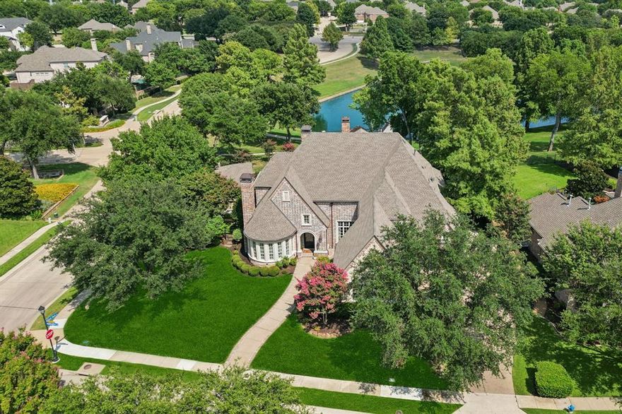 Indulge in the ultimate living experience, where luxury meets exceptional craftsmanship & high-end finishes. Situated on a large corner lot, this exquisite residence boasts an abundance of updates and extras. Step into a spacious, open floor plan featuring a gourmet kitchen, remodeled in 2023, with top-of-the-line appliances, a large island, & custom cabinetry. The private primary suite is a serene retreat with a spa-like bathroom, including a soaking tub, walk-in shower, & dual sinks. Additional bedrooms are generously sized, providing ample space for family & guests. Enjoy a family night in the spacious media room or game room. Outside, you'll find a sparkling pool and outdoor living area that includes a stunning fireplace and an expansive bar area. It is the perfect spot for hosting gatherings or enjoying a quiet evening under the stars. Located in the prestigious Stonebridge Ranch Stratford Manor. Complete list of updates in attachments. Make this exquisite property yours today!