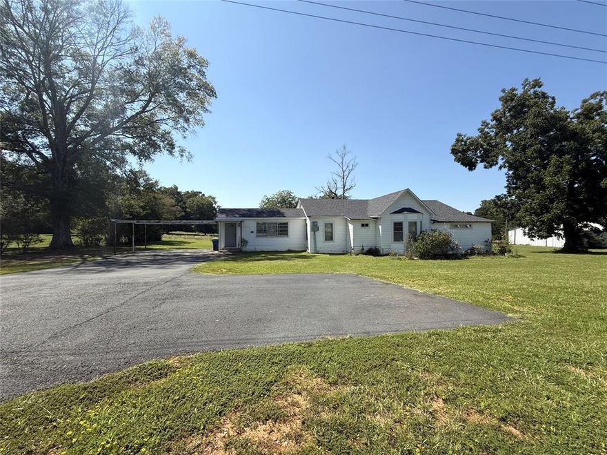 Come see what hit the market in the Arcadia Athens area! Situated on almost 3 acres is this nice 3 bed 2 bath farmhouse style home with a big metal shop! Priced at only $159,900!
Take advantage of the lower interest rates and take advantage of the USDA zero down loan this house qualifies for!  To top it off with nothing but rolling Hills behind you makes this place special.  Inside is a nice floor plan with a large living room area as soon as you walk in, which leads into a nice formal dining room area that can seat just about any size family!  Off of that is a large open farmhouse style kitchen with plenty of cabinet space and counter space if you love to cook! Off of the kitchen is a nice size master bedroom, and on the other side of the kitchen is a large laundry room, big enough to hold all of those deep freezers, storage and your laundry! On the other end of the house is 3 nice size bedrooms, all with large closets and a brand new updated middle bathroom! With an updated vanity and a beautiful tile shower! Step out back onto the back porch here you’re gonna fire up the BBQ grill and as they say, let the world go by… with nothing but open Pasture and Rolling Hills behind you, this is is gonna become your happy place!  Step on over to the large metal shop that has plenty of storage to work on a vehicle or handle all of your storage needs! Set your appointment to come check this place out for 159,900 it’s price to sell!