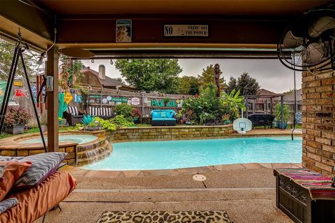 A home in Cleburne