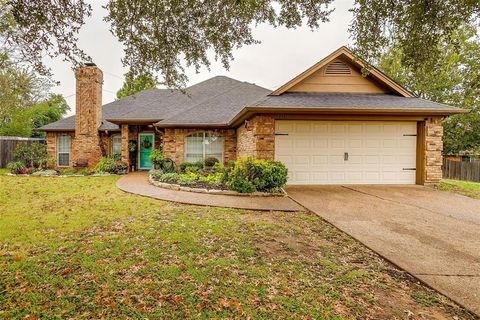A home in Cleburne
