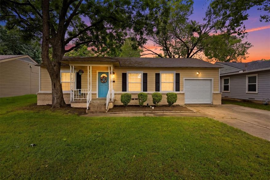 Welcome to 1804 Stewart Drive, a thoughtfully updated one-story home in Arlington that delivers comfort, function, and value in a highly approachable package. Set on an approximately 7,500-square-foot lot with an attached one-car garage, this property stands out for its efficient footprint, manageable layout, and oversized outdoor space with a two level barn-style shed. Extra square footage added to this beautiful ranch style home create a room for washer& dryer closet, pantry, and dining area adjacent to the kitchen. This property offers a bright, efficient layout, updated flooring, strong natural light, and a kitchen with a refreshed look featuring dark cabinetry, stone-look counters, stainless appliances, and a bar-style opening to the living area. Spacious backyard adds flexibility for outdoor living, gardening, pets, or entertaining. Centrally located in Arlington near schools, shopping, and daily conveniences. A strong option for an owner-occupant, first-time buyer, downsizer, or investor seeking a manageable property with broad appeal.