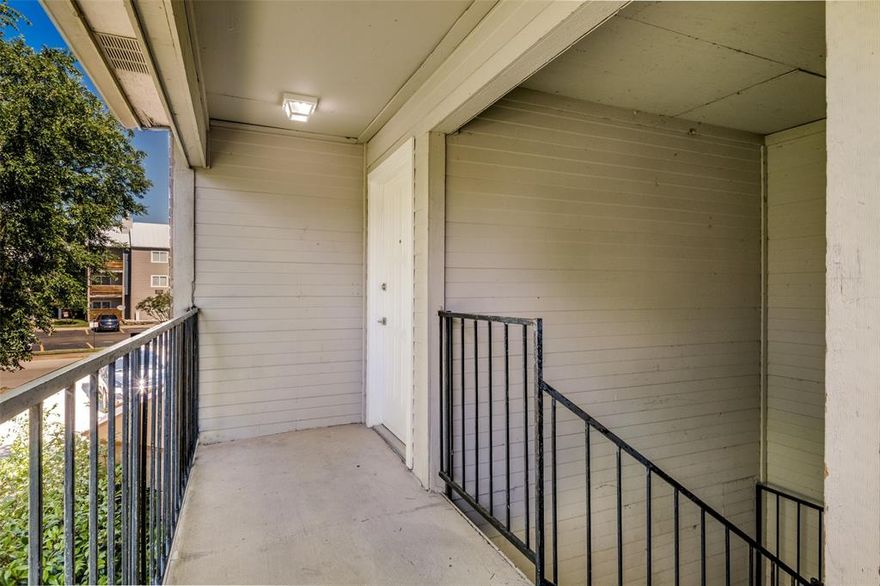 Spacious 2-bedroom, 2-bathroom condo within walking distance of Lake Ray Hubbard! This condo features LVP floors, wood-burning fireplace, full-size washer-dryer connections, fresh paint, new Electrical Panel, AC Unit, and Google Nest Thermostat. The kitchen has been beautifully renovated and features brand new stainless-steel appliances and sink, soft close kitchen cabinetry, ceramic tile backsplash, and butcher block countertops. Refrigerator included. Move-in ready!