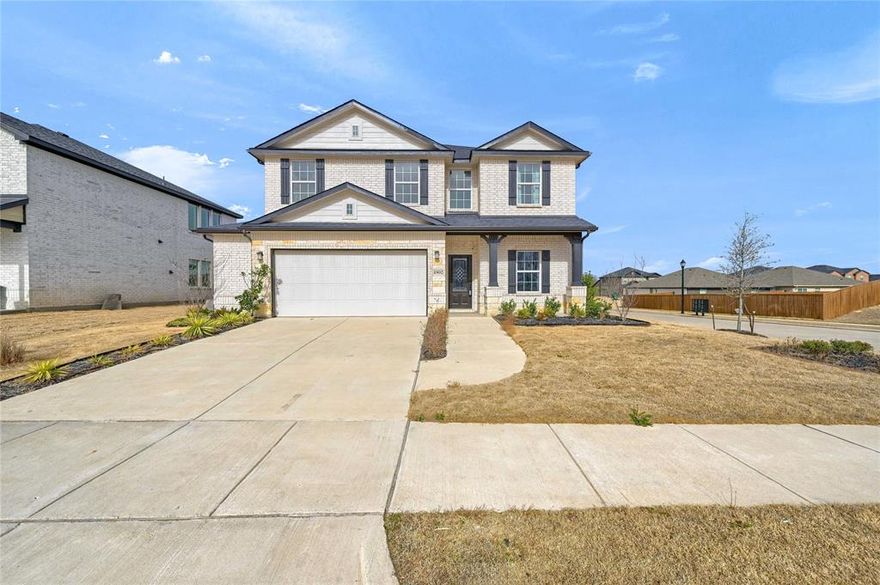 This spacious home features 4 bedrooms, 3 bathrooms, and 2,592 square feet of living space. It includes a 2.5-car garage, a dedicated study room, and a luxurious bathroom. The upgraded kitchen is equipped with stainless steel appliances, while the home also boasts low-voltage wiring, upgraded cabinets, and an enhanced lighting package throughout. The expanded covered patio offers a great outdoor space, and the home is situated on a desirable corner lot. The interior features beautiful two-tone paint for a modern touch.

Appliances include a dishwasher, microwave, electric stove, and refrigerator.

Resident to Supply: Washer, Dryer

This property is pet friendly with a limit of up to 2 pets. $55 monthly pet rent per pet.
All renters will be required to complete pet verification during the application process. Household pet screening is $25 per pet.

Security deposit is equal to one month's rent. First month's rent, and any applicable pet fees due upon move-in. Residents must have a combined household income of 3x monthly rent. If the property meets your needs, an application will be required to run a background check. The fee is $55 per applicant and will include criminal, credit and eviction history.

All Milestone Premier Properties residents are enrolled in the Resident Benefits Package (RBP) at $12.95 a month, which includes liability insurance and several additional benefits. More details will be provided during the application process.