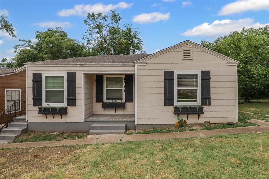 Welcome to your own slice of Texas comfort at 4867 Lawther Drive!
This completely remodeled 2-bedroom, 1-bathroom home sits on an impressive .41-acre lot—a rare find in this area! Inside, you’ll find stylish modern updates while still feeling cozy and welcoming. Step out back to enjoy the peacefulness of a spacious yard, complete with a newly built patio that's perfect for grilling, relaxing, or enjoying those long Texas sunsets.

The backyard features a powered shed, ideal for a workshop or storage, plus a fruiting pear-apple tree that adds a sweet little bonus come harvest time. Whether you're looking for room to roam, space to garden, or just a quiet place to kick back under the stars, this home has it all—with a little country charm to boot.

Big lot, small-town feel, and just the right amount of modern flair—come see what life could look like on Lawther Drive!