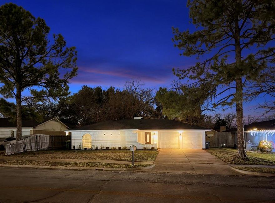 Welcome to 2102 E Timberview Lane, a charming single-family home offering an exceptional combination of location, curb appeal, and value-add potential. This property is an ideal opportunity for buyers with renovation skills who want to build equity without taking on major exterior projects.
The exterior renovation is already complete, saving both time and money. Recent upgrades include a brand-new 30-year charcoal black roof, fully rebuilt roof decking, soffit, and fascia, freshly painted white brick, updated landscaping, and solar accent lighting that creates striking curb appeal. The front yard features fresh mulch and seasonal flowers, providing a warm and inviting first impression with easy maintenance.
Inside, the home is clean, comfortable, and ready for your vision with recent interior wall paint and new carpet (2025) throughout. The kitchen and bathrooms remain original, offering a blank canvas to customize the most valuable rooms in the home and add instant equity through thoughtful updates.
The property is conveniently located in an established Arlington neighborhood with quick access to shopping, dining, entertainment, and major highways. It is situated within Arlington ISD and is close to Atherton Elementary and Workman Junior High, with the added bonus of being directly across the street from Sam Houston High School. Just minutes away are major attractions including AT&T Stadium, Globe Life Field, The University of Texas at Arlington (UTA), and Tarrant County College.
Priced as a partial renovation, this home allows you to focus on designing the interior to your exact vision while enjoying peace of mind knowing the major exterior improvements are complete. Whether you’re looking for a primary residence to personalize and build equity or an investment opportunity in Arlington’s high-demand short-term rental market, this property offers outstanding potential.
Don’t miss this unique value-add opportunity in a prime Arlington location.