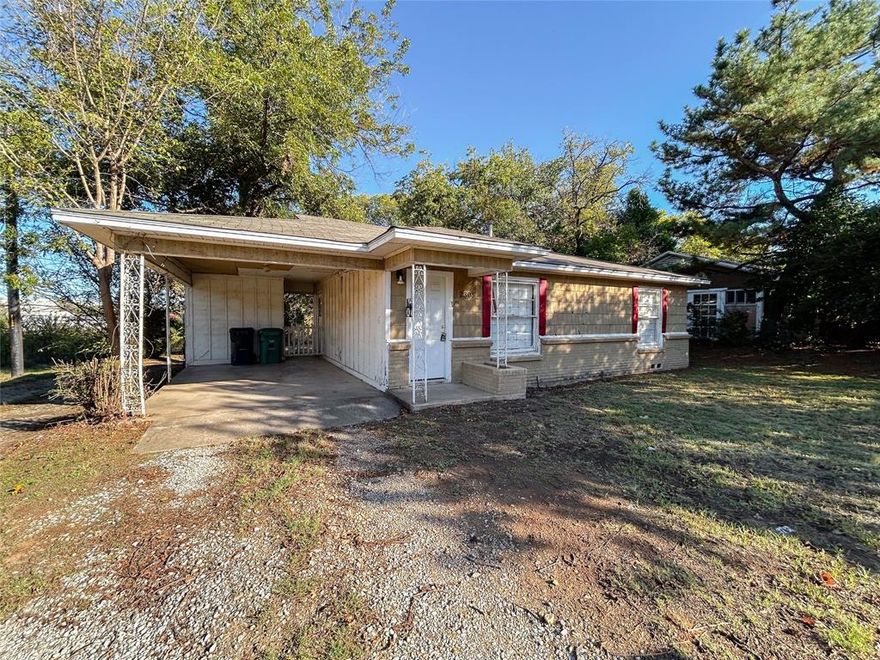 Turnkey investment property with dual homes in Denton, Texas. Excellent opportunity for investors seeking immediate, steady income in a prime Denton location. This unique property features two separate, fully-leased homes on a single lot, providing a consistent cash-flow stream from day one. Situated for strong rental demand, this offering is perfect for experienced investors or those looking to expand their portfolio with minimal effort. Home 1: [2 beds, 1 bath] The larger of the two homes, is leased for $1,295 per month, lease runs to February 14, 2026. Home 2: [1 bed, 1 bath] is leased for $795 per month, lease runs to May 20, 2026.

Square footage, and number rooms are for both homes. Pictures on MLS are of home 1 prior to current lease. Contact listing agent for showing information.