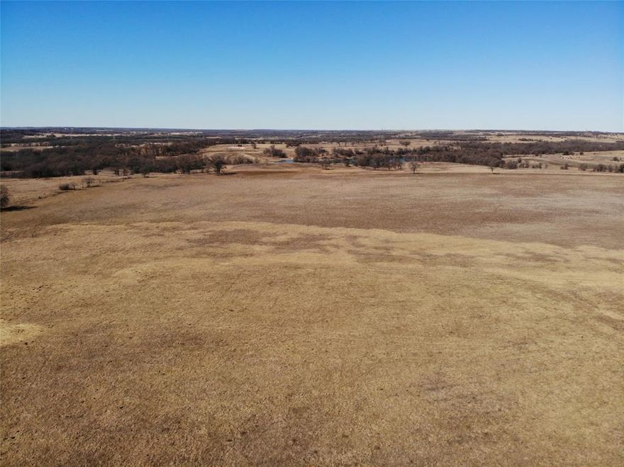 Lot has been completely flat out, no additional house pad needed, you can build right on it. A large pond in the back is shared with lot 4. Pond is measuring roughly 132ftx300ft, 15 ft on the deepest point. We hit rock on the bottom of the pond and it stayed wet in the dry season. We will upload more pics once we get the pond filled up. This 2 acre lot is perfect place to build your dream home. Enjoy beautiful country sunset right at your front porch, have a shop or barn for your toys or animals while be close enough to Decatur or Denton. You can bring your own builder, or we can refer you. No HOA. Well and septic required, electric onsite. No mobile homes. Or you can keep it for a peaceful retreat to escape on the weekends, no requirement to start building, contact listing agent for details.