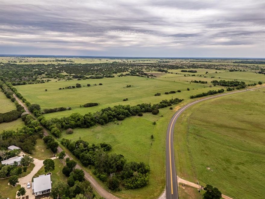 144± acres of wide-open Central Texas countryside, just 45 minutes from Waco and 15 minutes from Valley Mills. Currently home to a wheat crop and grazing cattle, this property is as versatile as it is beautiful. With no deed restrictions, co-op water and electricity at the road, and a history rooted in one family since the 1970s, it’s ready for its next chapter. Whether you are looking for a  dream ranch or see potential to subdivide, this tract offers the freedom and functionality for both. Gently rolling topography, established trees, and multiple access points make development or retreat living a breeze.