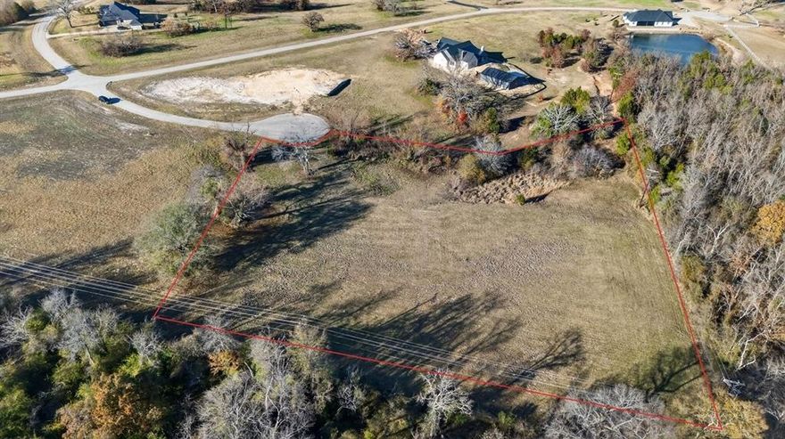 Ready to join the beautiful community of Waters Edge Ranch .....this land is located in Phase 2 of the community on Overlook Point in a quiet Cul-de-Sac near the lake.  It offers almost 3 acres of space to allow you to bring your dream home to life. Your backyard backs up to a tree line providing privacy and places for wildlife to roam free. This lot is one of the few that has level areas that makes building your dream home cost effective. In Phase 2 you have easy access to the resort design pool, boat launch, RV Park and the tennis court. Enjoy relaxing and possibly doing some fishing on the private stocked 328 acre lake!! You will fall in love with this area ....... within minutes you can be in Athens or if you want country living but still want to commute to DFW its just a little over an hour drive. So call your favorite real estate agent and schedule a tour of this community and lot today !!!