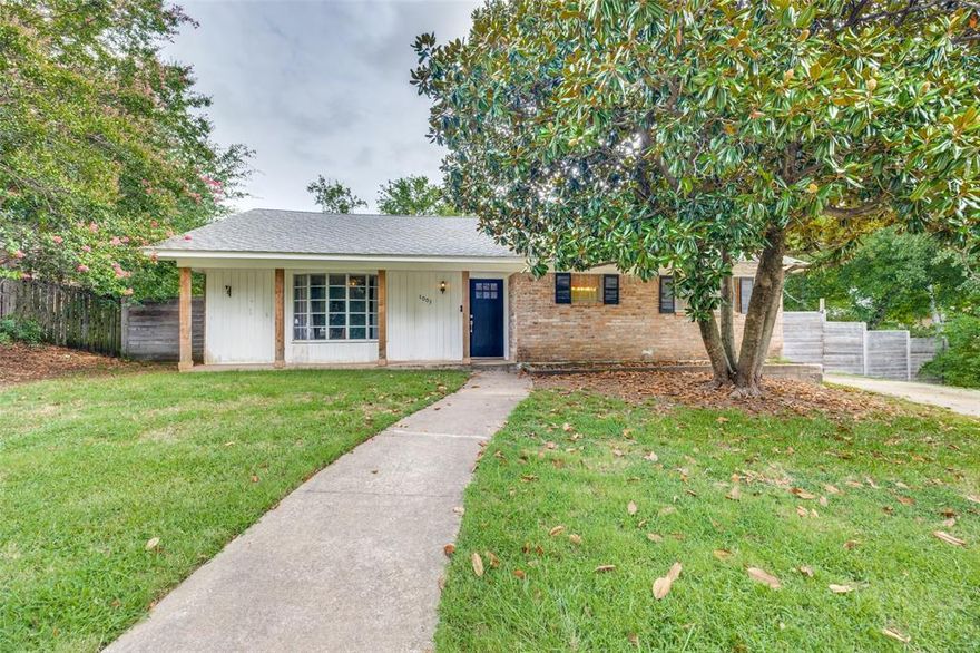 Motivated Sellers, bring your offers!!!! Charming 3 bed, 2 bath home with open floorplan! Sellers have remodeled the kitchen adding large pantry, and replaced flooring throughout. Home features large living room with natural light and large den with fireplace open to the kitchen. Electrical and plumbing were brought to current code, along with sewer line being replaced. Home sits on large lot with lots of trees with large workshop in back. Property is completely fenced in, including gate across the driveway. Backs up to greenbelt-creek for a more secluded and private backyard. Great for a buyer looking for a home with a few projects to finish making it their own and be in a great position with equity!