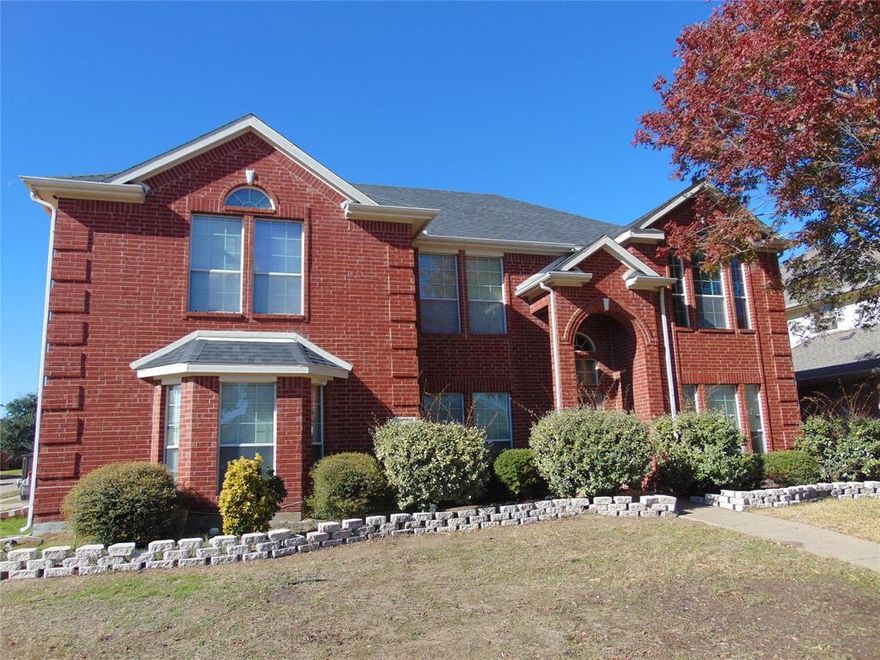 ALL UPDATED AND MOVE-IN READY!  SHOWS GREAT!  New carpet and fresh paint 2026.  Light and Inviting with an open floor plan.  Located in a quiet neighborhood.  Spacious living room has a high ceiling, fireplace and ceiling fan.  Kitchen has SS appliances.  Generous master suite downstairs has a garden tub and big walk-in closet.  Gameroom upstairs has plenty of room for a pool table.  Right next to it is a room that good be a terrific home theatre with a big screen or projector.  Out back there is a patio and plenty of yard space.