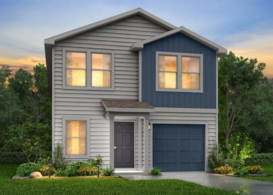 MLS# 21249164 - Built by NHC - Aug 2026 completion! ~ Model 1802 A1 - Redwood  The Redwood Plan from our Freedom Series delivers spacious comfort and smart design, ideal for modern living. This 2-story home offers 4 bedrooms, 2.5 bathrooms, a 1-car garage, and 1,802 square feet of thoughtfully crafted living space.  As you step inside, you’ll pass a versatile flex room, perfect for a home office or playroom, and a conveniently located half bathroom. The hallway opens to a bright and airy living area where the kitchen, complete with an island, overlooks the dining area and family room, creating the perfect backdrop for family time and entertaining.  The stairs, located in the family room, lead to the upper level. Here, you’ll find the private primary suite, complete with a bathroom and walk-in closet. Three additional bedrooms, a full bathroom, and the conveniently located laundry room complete this level, ensuring functionality for your daily routines.