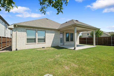 A home in Aubrey