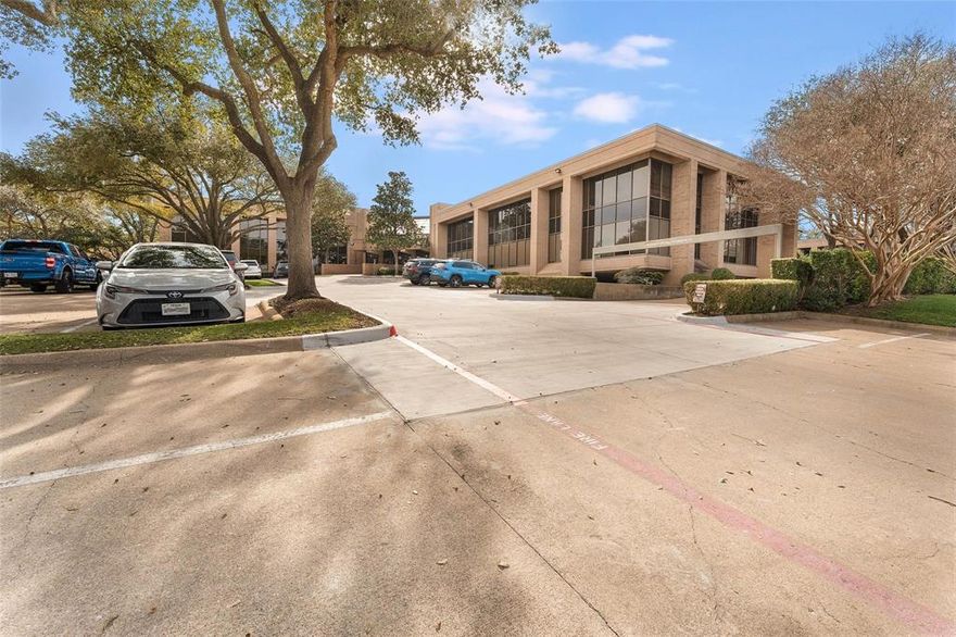 This 2,564 square-foot office (Units 31, 32, and part of Unit 37) features a large waiting room, reception area, conference room, break room, and eight private offices. Situated within the Pecan Creek Office Park, the space includes handicap accessible elevators, a below-ground parking garage (reserved parking only), and common area visitor parking. 

Positioned just half a mile from Highway 75, the property provides a convenient location for both employees and clients. Zoned for office use, this versatile space is well-suited for counseling services, medical offices legal services, accounting services, financial services and more. Nearby establishments include medical facilities such as The Meadows Health and Rehabilitation Center and Texas Health Presbyterian Hospital of Dallas. Contact the listing agent for more information.