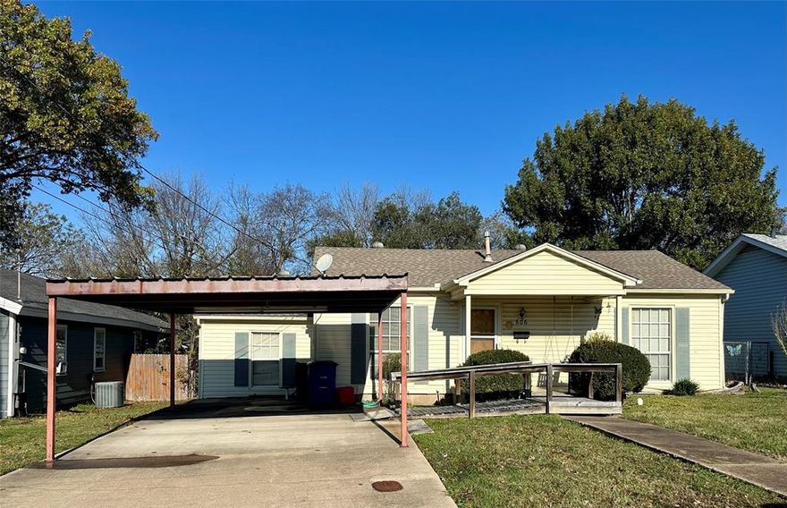 This 3-bedroom, 1-bathroom home offers a fantastic opportunity for investors, flippers, or buyers looking for a value-add project with excellent upside potential. Located on a quiet street within Ennis ISD, this property is being SOLD AS-IS and is ready for your vision and TLC. Built in 1959 with approximately 1,071 sq. ft., the home features solid bones and a garage conversion that adds a third bedroom. The spacious backyard offers plenty of room to play, garden, or expand, complete with a storage building for added convenience. Situated in a peaceful neighborhood close to major roadways, schools, and everyday amenities, this property is perfect for those who love to remodel and reimagine. With great potential and a generous lot, the possibilities here are endless. Don’t miss this chance to add value and create something special!