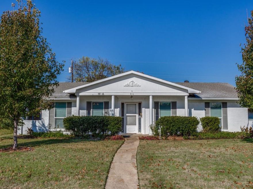 This 3-bedroom, 2-bath home offers a bright and inviting feel the moment you walk in. The easy-flow layout includes a bonus room that works well as an office, playroom, or guest space. The living room features a vaulted, beamed ceiling and a cozy fireplace. The bright eat-in kitchen offers built-in appliances, great counter space, plenty of cabinets, and a sunny breakfast nook. The primary bedroom has its own private bath, and the two additional bedrooms are comfortable and spacious. The private backyard is ideal for outdoor dining, gardening, or relaxing. Conveniently located near UTD, shopping, restaurants, and major highways, this well-kept home offers both comfort and convenience. Pets subject to owner approval. Renter’s insurance is required. Smoking is not permitted. Qualifications: make 3x more than the monthly rent, credit over 600, no past felonies or evictions.