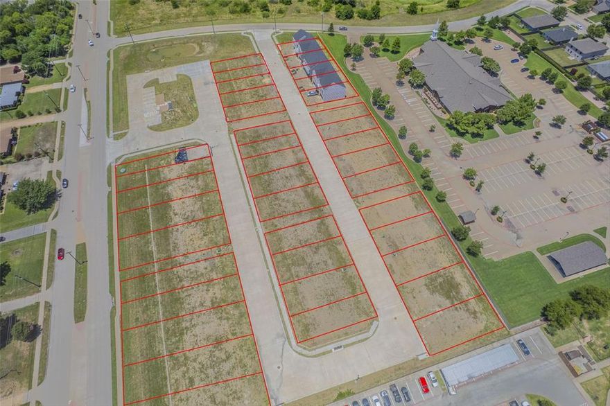 MLS# 21008591 ~ The Apollo is a rare opportunity to acquire 34 finished townhome lots in the heart of Wylie, an area experiencing explosive growth and limited new home inventory. Located in the highly rated Wylie ISD and just steps from Collin College, city parks, and new retail, this community is ideally positioned for townhome builders targeting first-time buyers, move-up families, or relocating professionals. Each lot is fully improved with underground utilities, concrete paving, stormwater systems, and city approvals - all designed to eliminate delays and fast-track vertical construction. The townhome lots average 35’ x 85’ and feature fenced-in backyards, adding privacy and value. With no PID or MUD and annual HOA dues of just $2,100 per unit, The Apollo delivers long-term financial advantages to both builder and buyer.