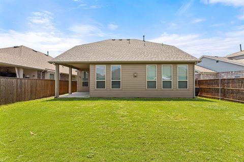 A home in Aubrey