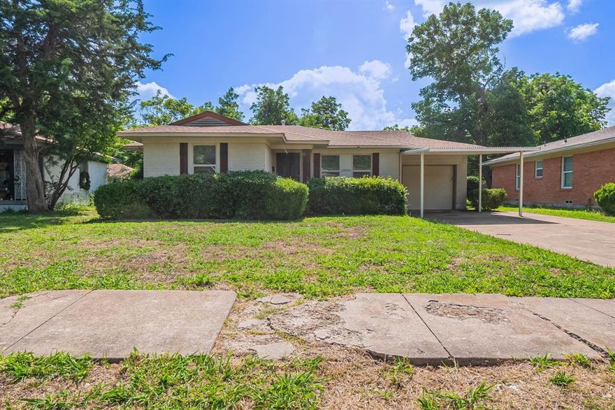 Charming and move-in ready, this East Dallas gem blends mid-century character with modern comforts. Tucked on a quiet street in Casa View Oaks, this 3-bedroom, 2-bath home offers an inviting open layout with rich hardwood floors, a spacious living area, and abundant natural light throughout. The kitchen is equipped with crisp white cabinetry, stainless steel appliances, and ample counter space—perfect for home chefs or hosting friends. Enjoy morning coffee or evening gatherings on the covered back patio overlooking the private backyard. Recent updates, stylish finishes, and thoughtful touches make this home stand out. Located near White Rock Lake, the Dallas Arboretum, and a quick commute to downtown—this one checks all the boxes!