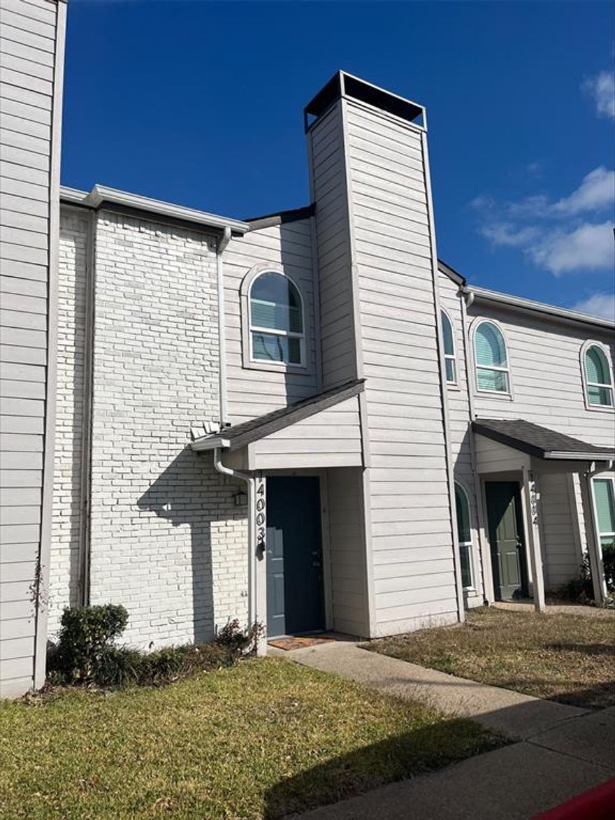 Welcome to your new home at 9524 Military Parkway #14003, where contemporary living meets convenience. This updated townhome offers a blend of modern comfort and accessibility, making it an ideal choice for those seeking a vibrant urban lifestyle. Discover a 2bd 1.5ba 2-story unit in a renovated complex, updated with new flooring, paint, counters, bathrooms. The HOA covers water, sewer, security access, and common area landscaping. Schedule a tour today and discover why 9524 Military Parkway #14003 is the perfect place to call home.