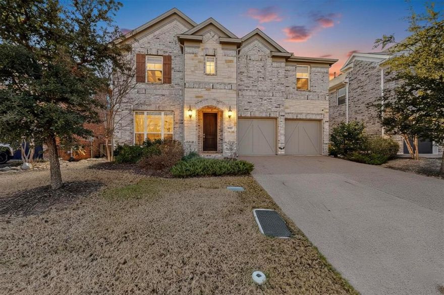 Discover Unparalleled Luxury in Valley Ranch presenting a truly stunning North-facing, 4-bedroom, 3-bathroom luxury home nestled in one of the most prestigious and sought-after areas of the Dallas Metroplex.  An exceptional estate offering executive-style living and thoughtfully designed floorplan with an emphasis on comfort and sophistication. This home blends timeless elegance with modern functionality. The interior showcases an open, light-filled layout highlighted by refined finishes and upscale details throughout. Expansive living areas provide an ideal setting for both formal entertaining and relaxed everyday living. The kitchen is designed to impress, featuring generous counter space, abundant cabinetry, and a layout well-suited for hosting and culinary pursuits. Private living quarters offer a serene retreat, with spacious bedrooms designed for comfort and tranquility. The primary suite delivers a spa-inspired atmosphere, perfect for unwinding after a long day. The additional main floor bedroom and ensuite is perfect for in-laws or guest. The expansive media and game room is perfect for movie night or entertaining. Outdoor living space extends the home’s appeal, offering a peaceful setting for relaxation or intimate gatherings. Located with convenient access to major business corridors, executive offices, upscale dining, and premier retail, this distinguished property presents a rare opportunity for buyers seeking luxury, location, and lifestyle in the heart of the DFW Metroplex. Schedule your viewing today.
