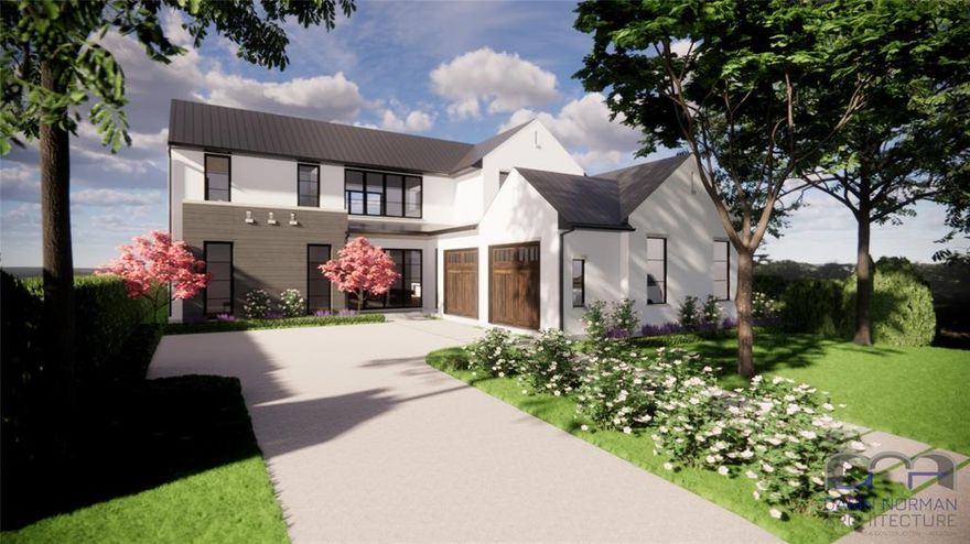 A stunner is soon to be released for sale.  Modern and spacious with tons of natural light, custom cabinetry and three outdoor entertaining spaces. Vaulted ceilings, huge spaces, a spa retreat in the owner's bath, huge closets and tons of storage throughout! Owner's and one other suite on main level, remaining two bedrooms and a third living space on the second level. Views for miles from all rear rooms and off the two rear entertaining spaces, including one off the owner's suite. Designer finishes throughout and ready in January. Oversized garage also has extra storage area for bikes, golf cart or play equipment.  Back yard is large enough for a pool.   This one is one of a kind in gated, amenity filled Montrachet, voted one of Fort Worth's finest neighborhoods.  Community features include pool, pickleball courts, walking paths, and gated security.