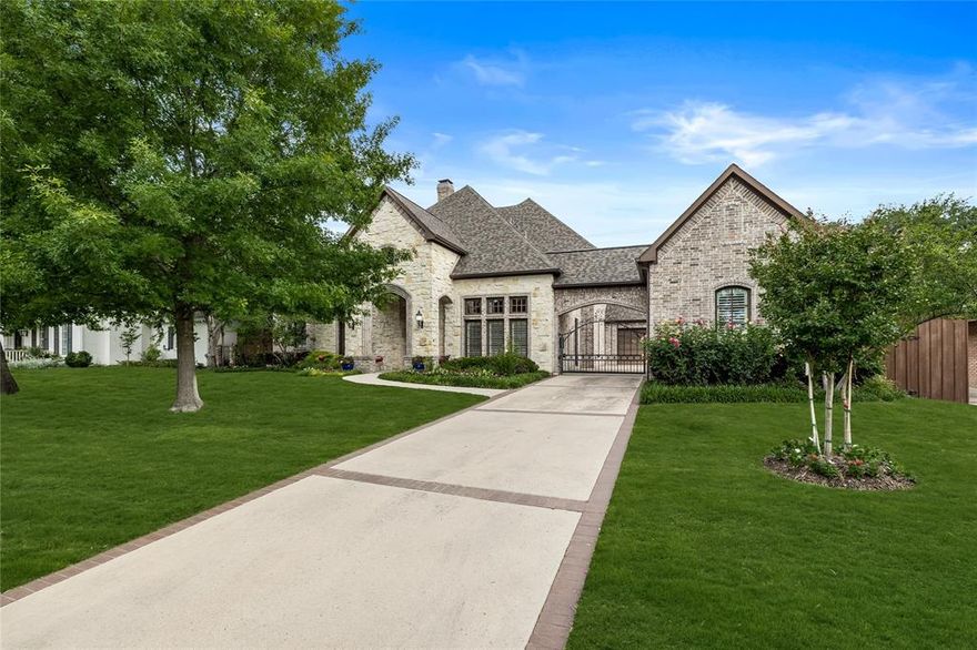 This stunning Hillcrest Estates home effortlessly blends elegance with modern comfort, creating an ideal setting for relaxation and entertainment. The open floor plan lives like a one story, flowing seamlessly into a beautifully landscaped backyard oasis featuring a heated pool, patio heaters, and a gas fire pit for year-round enjoyment. Inside, an impressive entryway leads to a custom wine alcove and wet bar with two wine coolers. The gourmet kitchen, formal dining and breakfast area all offer plenty of space to gather, while the private study offers a quiet space for work. The private owner's retreat on the main floor boasts a luxurious bathroom with heated floors and a spacious walk-in closet with custom California Closet system. Upstairs, discover a fourth bedroom, media room with wet bar, and a workout room for versatile living. Situated on a 100x160 lot backing to walking trails, this remarkable home is the perfect setting for creating cherished memories with family and friends.