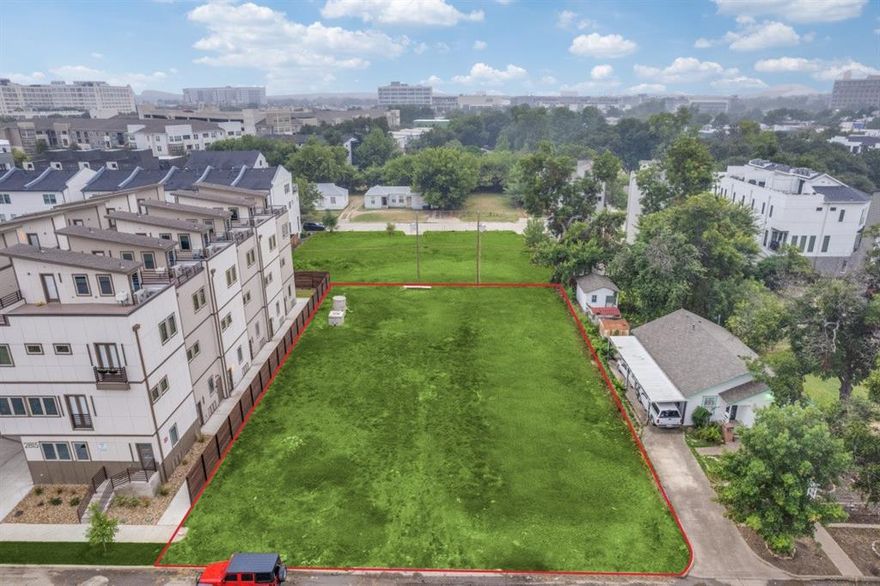 This lot is ready for development in the popular Linwood Urban Village area just west of downtown Fort Worth. Zoning will allow for townhomes with multiple units. Plans for a 13 Townhome Condominium complex were originally approved by the city. Plans can be renewed with the city and the original AIA award-winning Architect, Bang Dang, is willing to stay on board and assist. He is also willing to modify the original plans to suit the buyer's needs if needed. This is a fantastic location and opportunity! Walking distance to downtown central business district, Museum district, Ft Worth School of Medicine, Montgomery Plaza, Dickie's Arena, Trinity River Trails, top restaurants and nightlife along 7th Street, Camp Bowie Blvd and University Drive.