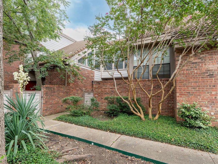 Welcome to this beautifully maintained 2-bedroom, 2.5-bath condo in a prime North Dallas location! This 1,026-sq-ft home features an open and inviting layout with spacious living and dining areas, perfect for entertaining or relaxing. Each bedroom offers its own private ensuite bath, plus an additional half bath for guests downstairs. Enjoy access to community amenities including a sparkling pool and tennis courts. Conveniently located near the Dallas North Tollway, George Bush Turnpike, shopping, dining, and entertainment. Ideal for those seeking comfort and convenience in the heart of North Dallas!