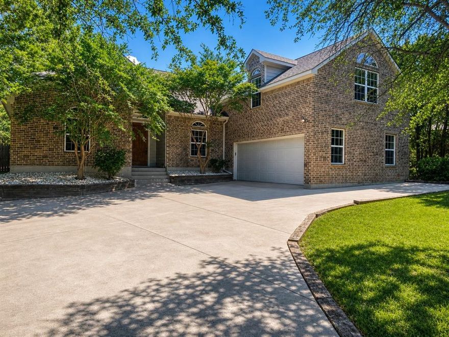 PRICE IMPROVEMENT 
Welcome to your move-in ready home in the gated Canyon Creek community on Lake Granbury! This beautifully updated 3-bedroom, 2-bath home sits on a large, tree-filled lot and features a spacious bonus room with a kitchenette—perfect for guests, entertaining, or flexible living space.
Enjoy an open-concept layout with high ceilings, fresh interior paint, and brand-new carpet. The inviting living room with a cozy fireplace flows into a well-appointed kitchen with granite countertops and stainless steel appliances.
Relax outdoors under mature trees and take in peaceful surroundings, with scenic views of Lake Granbury from the front yard. Major updates include a new roof, new gutters, and a newer HVAC system for added peace of mind.
Take advantage of a limited-time lender-paid 2-1 buydown offering reduced monthly payments for the first two years—ask for details!
Canyon Creek amenities include gated security, pools, fishing piers, tennis courts, playgrounds, and lake access—perfect for enjoying the best of lake living.
Schedule your showing today at 2914 San Gabriel Drive!