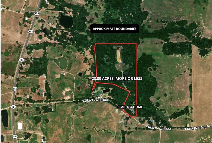 HOMSTEADER’S DREAM! Escape to a sprawling 23.80-acre paradise nestled in the serene beauty of Sulphur Springs, Texas. Whether you dream of a peaceful homestead, a self-sustaining retreat, or a playground for your favorite outdoor activities, this property offers endless possibilities for you to create your ideal lifestyle. Key Features: Secluded Serenity: Enjoy total peace and privacy, perfect for a private retreat or homestead. Self-Sustainability: Leverage the opportunity to become self-sufficient with sandy loam soil ideal for farming and gardening. Outdoor Adventures: Explore walking trails, fish in 4 picturesque ponds, and observe abundant wildlife in your own backyard. Recreational Potential: Includes a berm for a private gun range and ideal space for family recreation activities. Utilities Ready: Water, electricity, and aerobic septic already available on-site. Existing concrete slab from the previous home offers a versitile, multi-purpose use- ideal for new construction, a shop and more. A portion of the property resides in the floodplain. The natural beauty and versatile features of this tract make it a blank canvas for visionary buyers like you. Breathe in the charm of Sulphur Springs and unlock your dream of secluded living. Schedule a tour today and experience the possibilities for yourself!