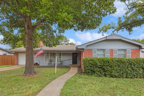 A home in Weatherford