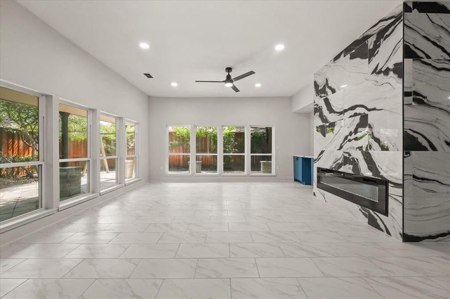 $5,000 SELLER CREDIT!!! Welcome to 7103 Blythdale Drive, Dallas, TX 75248, a fully renovated, move-in-ready luxury home in North Dallas designed for modern living. From the moment you enter through the custom metal double doors, you’ll notice the soaring high ceilings, wide-plank flooring, and bright open layout that today’s buyers are searching for. This home has been completely updated with new electrical, plumbing, HVAC, windows, doors, and a new roof, offering both energy efficiency and peace of mind. The chef-inspired kitchen features a stunning waterfall-edge island, high-end appliances, custom cabinetry, and designer lighting—perfect for entertaining and everyday living. A dedicated home office adds flexibility for remote work, while spacious bedrooms and spa-like bathrooms provide comfort and style throughout. The landscaped backyard offers space for relaxing or hosting guests. Located in highly desirable Richardson ISD, with easy access to major highways, shopping, dining, and the Galleria, this home also benefits from the nearby Dallas International District, an exciting new development bringing parks, global dining, and cultural destinations to the area. Ideal for buyers searching for a modern Dallas home, renovated North Dallas property, or turnkey luxury residence, this home delivers lifestyle, location, and long-term value in one exceptional package.