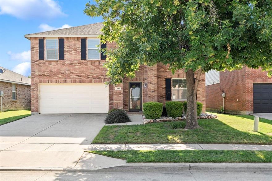 Looking for a MASSIVE family home that has been lightly lived in and meticulously maintained? This Keller ISD beauty checks all the boxes. Ideally located in North Fort Worth with easy access to major highways, shopping, dining, and entertainment, this spacious home offers over 3,000 square feet of comfortable living space designed for everyday life and entertaining.
From the moment you arrive, you’ll appreciate the charming curb appeal and timeless brick exterior. Step inside to discover spacious formal living and dining areas that can easily adapt to your lifestyle—whether you need a home office, playroom, homeschool space, or additional entertaining area.
Continue into the heart of the home where a warm and inviting family room is centered around a classic brick fireplace and opens seamlessly into the oversized kitchen and breakfast area. The kitchen is truly a dream with abundant counter space, plenty of cabinetry, and a massive pantry for all your storage needs. Large windows throughout the home bring in beautiful natural light, creating a bright and airy feel. A convenient half bath downstairs is perfect for guests.
The primary suite is also located on the first floor, offering privacy and comfort with a spacious bedroom and en-suite bathroom featuring dual vanities, a garden tub, separate shower, and walk-in closet.
Upstairs, the space continues with a huge game room perfect for movie nights, a play area, gym, or media room. Three additional bedrooms and a full bathroom provide plenty of room for family and guests.
Step outside and enjoy a beautifully manicured backyard, lovingly maintained and ready for summer barbecues, outdoor fun, or relaxing evenings at home.
This home offers the space, layout, and location today’s growing families are searching for—don’t miss your opportunity to make it yours.
