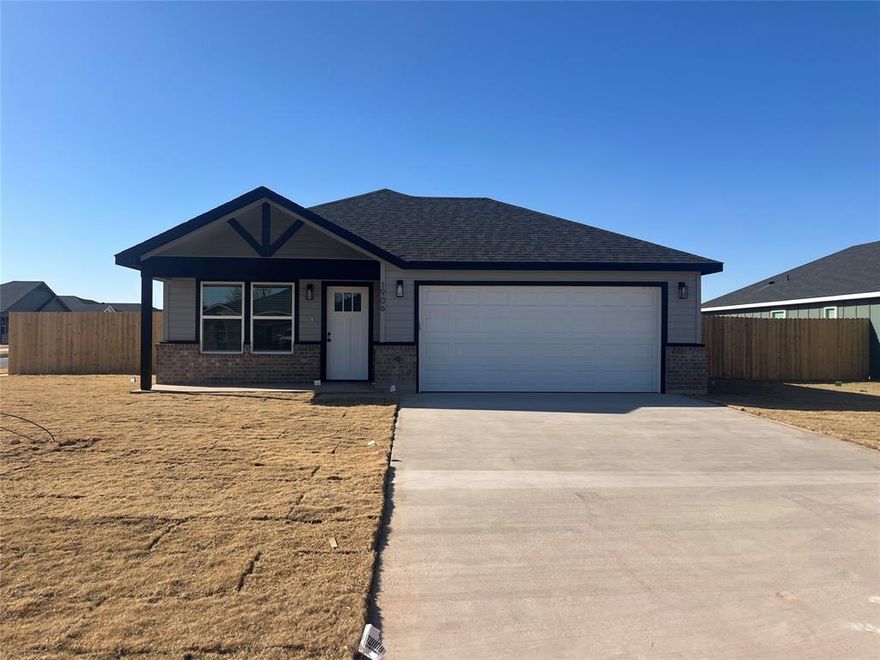 Brand new build! Beautiful 3 bedroom, 2 bath home with a 2 car garage. Large pantry and fenced in yard. Owner must approve all pets. Requires enrollment in resident benefit package. Resident Liability insurance is required.