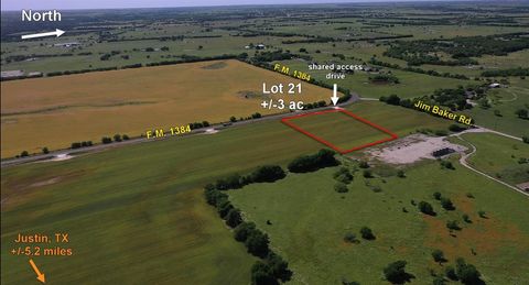 Lot 21 F.M. 1384 Justin TX 76247