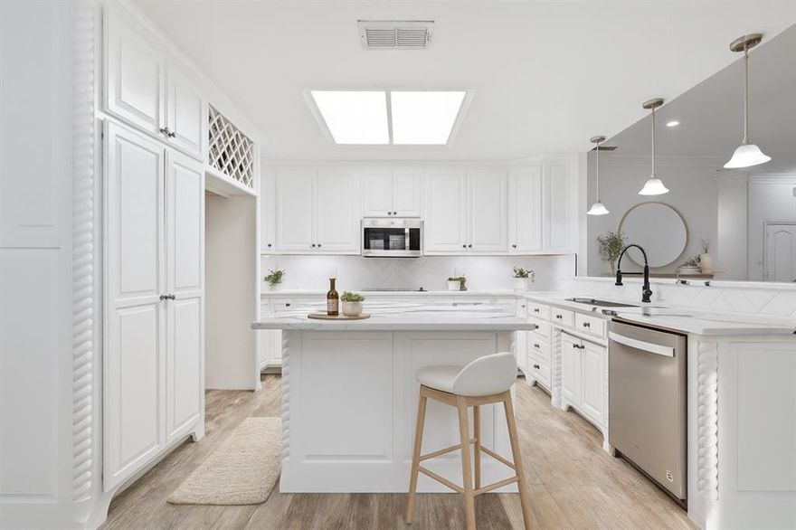 Welcome Home! This beautifully maintained 4-bedroom, 2-bath home is located in a quiet, country-feel neighborhood and sits on a half-acre with a 25x40 shop. Inside, you will find an open floor plan and a split-bedroom layout with a spacious media room—perfect for relaxing or entertaining. Enjoy peace of mind with major upgrades including spray-foam insulation, roof, HVAC, water heater, and wood & wrought-iron fencing, all completed within the last few years. Fresh interior paint and brand-new carpet were completed in October 2025, giving the home a clean, move-in-ready feel. Outside, enjoy a true backyard retreat complete with a covered patio, above-ground pool with deck and built-in poolside seating area and an impressive 25x40 climate-controlled shop featuring spray-foam insulation, 3-ton AC, 220 power, a full bathroom, a 10x25 lean-to (enclosed on three sides), and a 15x25 covered awning—perfect for hobbies, business, storage, or entertaining. There is also an additional storage shed on the property, offering even more room for tools, equipment, or outdoor gear. Double-gate access offers easy parking for trailers, toys, tools, or equipment.