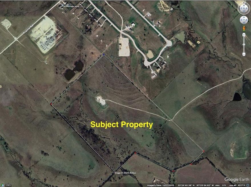 Historic Family Ranch being sold for estate planning reasons.  Bring offers.  Rolling grassland with a small wet weather creek.  Perfect for subdivision, redevelopment, cattle ranch, or recreation.