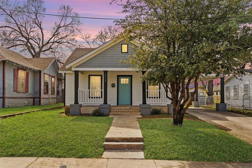 Welcome to this fully remodeled gem offering modern comfort, thoughtful upgrades, and an unbeatable 
location.
This beautifully updated 3-bedroom, 2 full-bath home has been renovated from top to bottom. The 
remodeled kitchen shines with brand-new appliances, updated finishes, and a fresh, modern feel — perfect 
for cooking and entertaining. Both bathrooms have been fully remodeled, featuring stylish fixtures and 
contemporary touches that create a spa-like atmosphere.
Enjoy peace of mind with a brand-new roof and new HVAC system, along with new flooring throughout, 
giving the entire home a clean, cohesive look. The open and inviting layout offers comfortable living 
spaces filled with natural light.
7
Step outside to a shaded yard that stays cool in the summer months — ideal for relaxing evenings, 
weekend gatherings, or playtime. And don’t miss out on the covered front porch to sip on your morning 
coffee. Conveniently located just minutes from Fair Park and downtown Dallas, you’ll enjoy quick access to dining, 
entertainment, and major highways while still tucked into an established neighborhood.
Modern upgrades, prime location, and move-in-ready condition make this home a standout opportunity in 
the heart of the city.